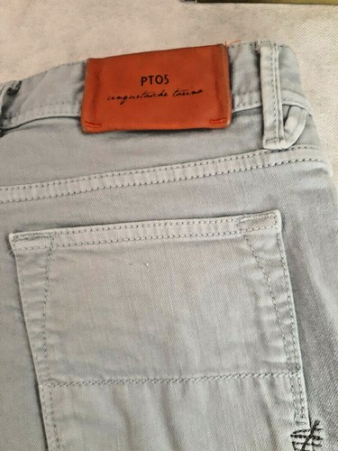 Pre-Owned - PT05 Torino Jeans - Sky 36 x 33 (Measures 36 x 32.25) Swing  Slim Fit | eBay