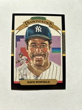 1987 Donruss Dave Winfield Diamond King # 20 New York Yankees EXMT!