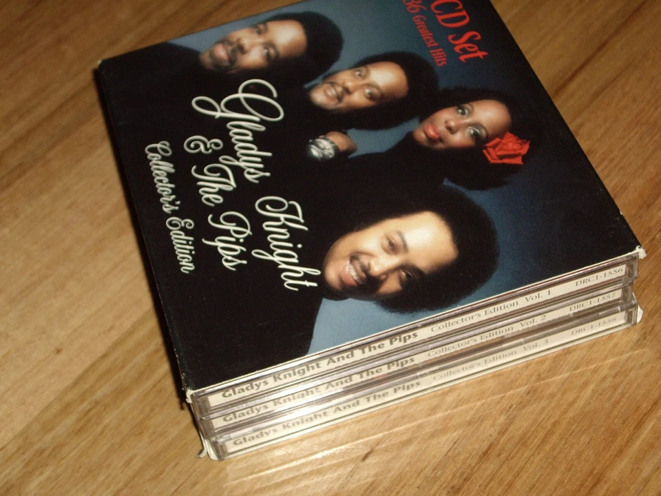 GLADYS KNIGHT & THE PIPS *3 x CD BOX SET ' COLLECTOR'S EDITION '  1997 VGC+ - Image 2 of 4