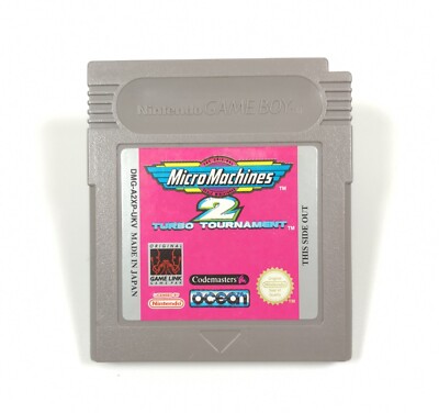 Micro Machines 2 : Turbo Tournament - Nintendo Gameboy Spiel - Gut