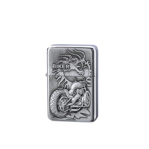 Feuerzeug Benzin Feuerzeuge Lighter Lizenz Motiv Design Serie Motorrad Biker - Bild 11 von 12