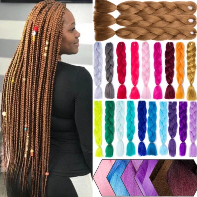 SEGO Expression 24" Jumbo Braiding Hair Afro Crochet Braids Hair Extensions Box Braid