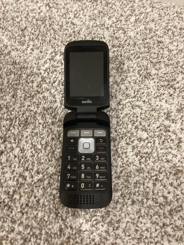 Téléphone à clapet robuste (neuf/débloqué) Sonim XP3 Plus Xp3900 4G 16 Go - Photo 2 sur 3