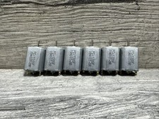6 X PC-130 Electric DC Motors - 12 VDC – 5300 RPM - PC-130SF-09480  #S-12
