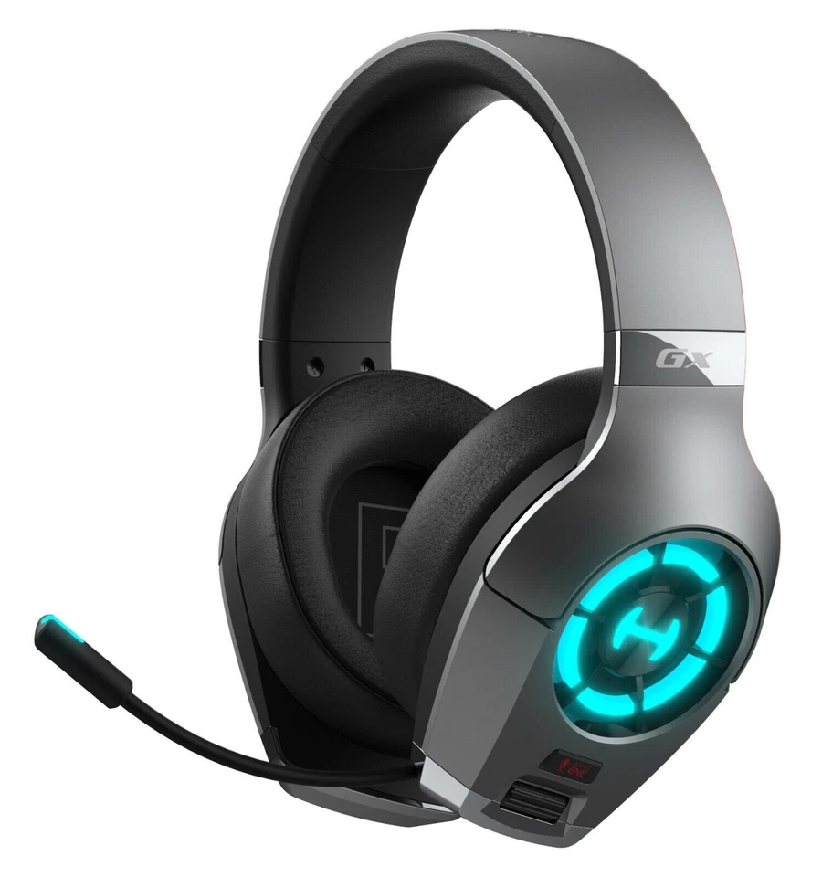 Edifier GX Gaming Headphones Headset ENC Noise Cancelling RGB Lights Grey Wired - Image 4 of 4