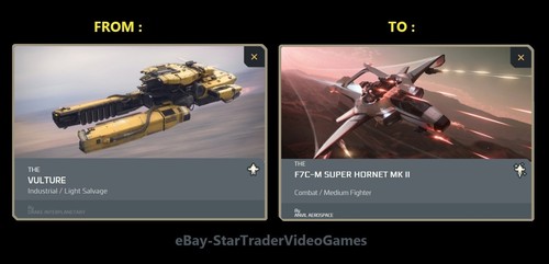 STAR CITIZEN - SHIP UPGRADE TO F7C M SUPER HORNET MKII - CCU SELECTION - Picture 22 of 23