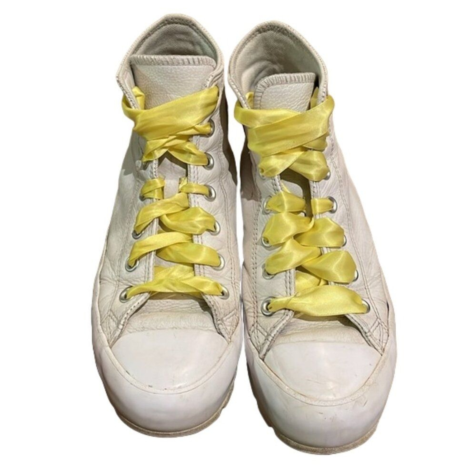 Converse White Chuck Taylor All Star Lugged Leather Sneaker Shoes Womens Size 8 thumbnail 3