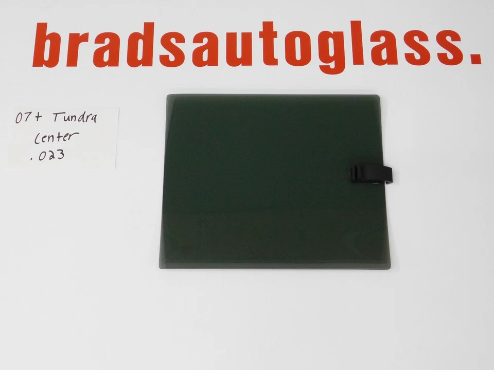 Fits 07-23 Toyota Tundra CENTER sliding rear window back slider glass Foto 2 de 3