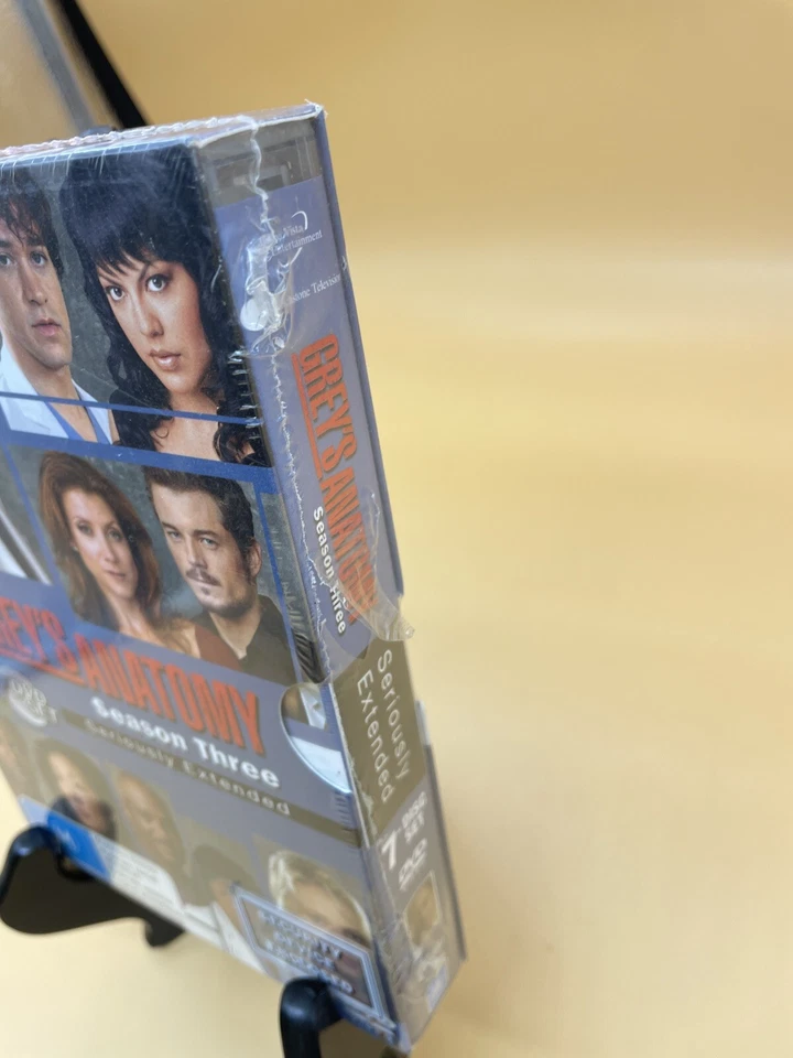 Greys Anatomy DVD Season Three Seriously Extended 7 Disc Brand New & Sealed R4 - image 3 of 4