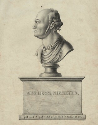 Franz Adam Schnorr (1794-1859) - AUGUST HERMANN NIEMEYER Lithografie um 1840