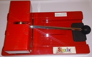 Sizzix Red Original Die Cutter Press Machine Scrapbooking Crafts w/ box