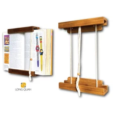 LONG QUAN Wall-Mounted Book Frame Display, Easy Book Presentation