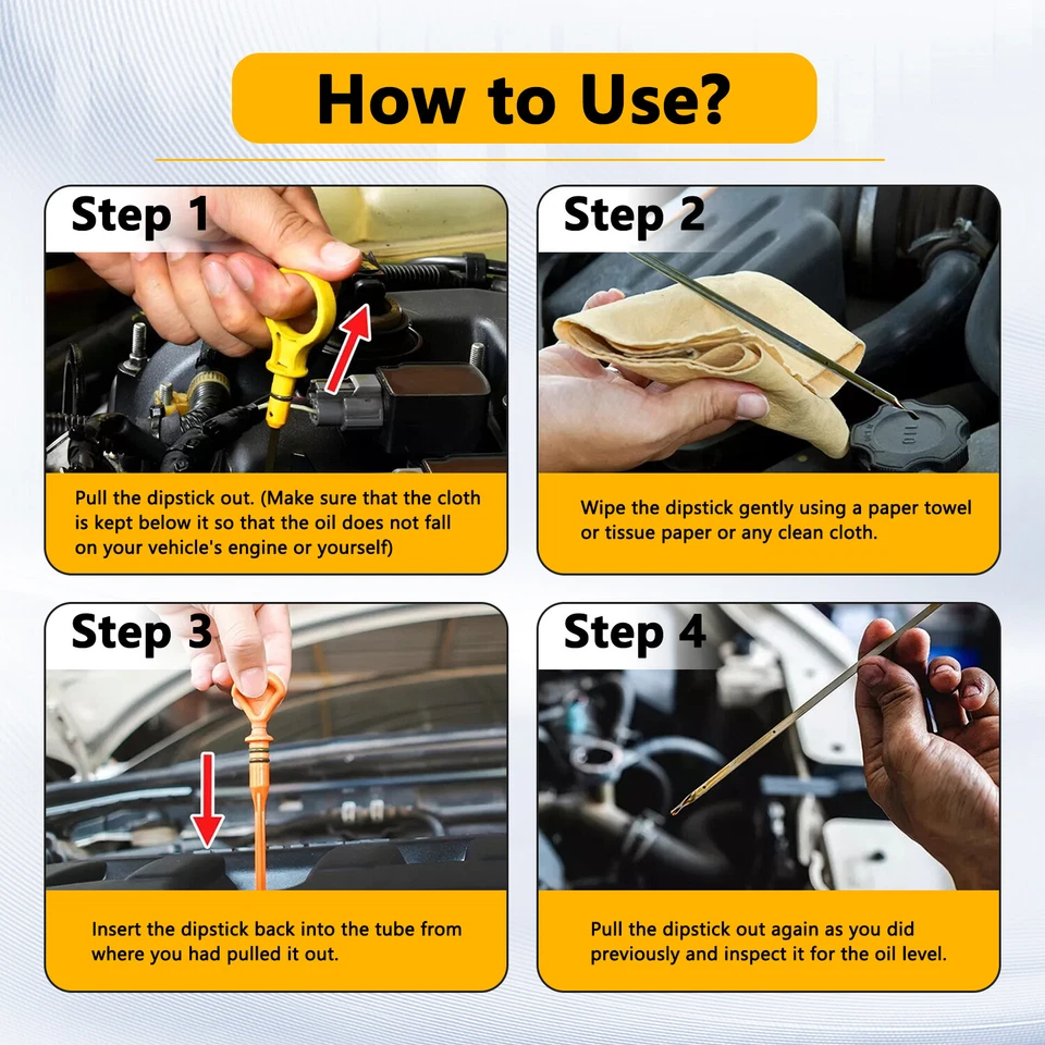 Vareta medidor de nível de óleo do motor para Ford Super Duty 2011-2016 6.7L diesel - Imagem 3 de 4