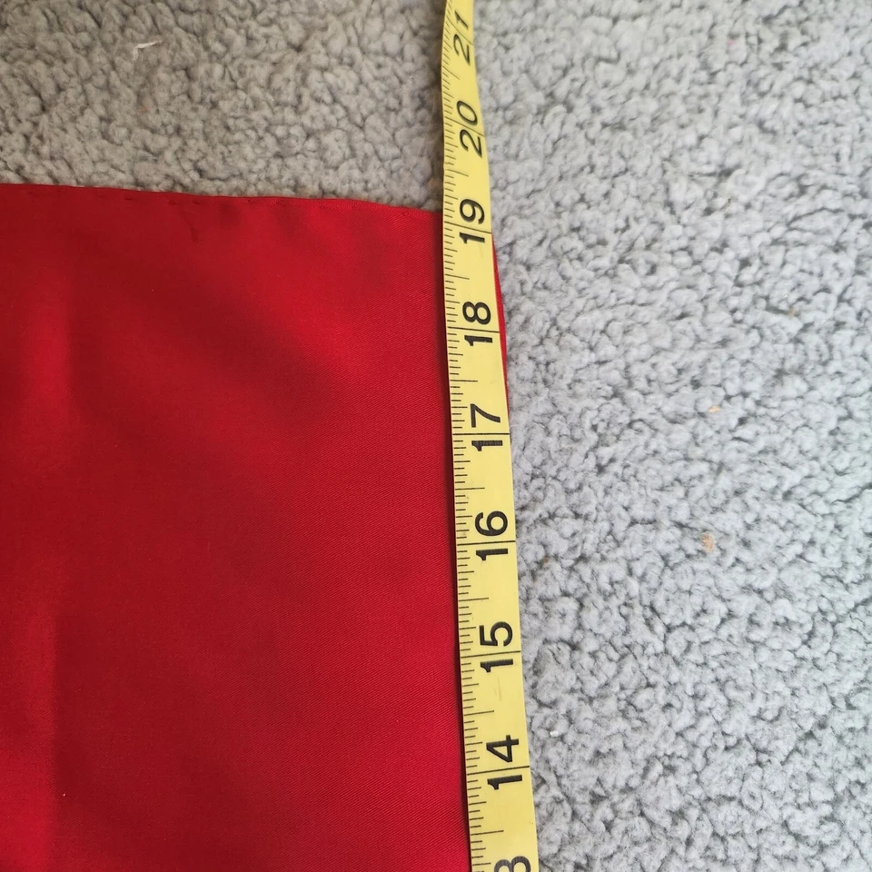 ASHEAR карман квадратный мужской твердый красный вручную свернутые края 100% шелк - Изображение 4 из 4