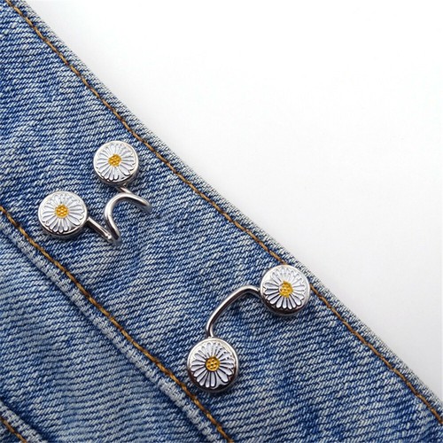 Pants Waist Nail-free Buckle Detachable Jeans Trousers Size Tighten Button Sets - Picture 10 of 20