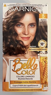 BELLE COLOR 5 Biondo Scuro Naturale Haarpflegeprodukte Haarfarbe Haarfärbemittel