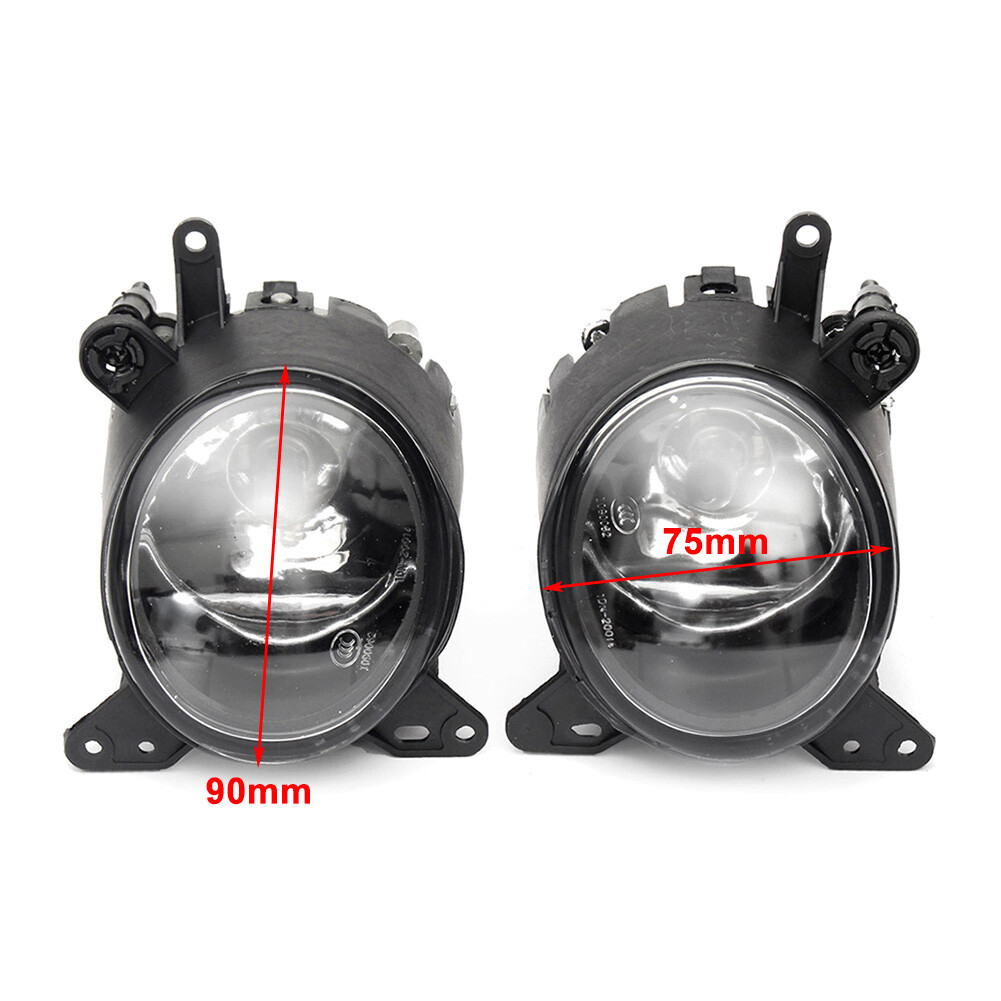 1 Pair Front Bumper Fog Light For Mitsubishi Lancer 2008-2015