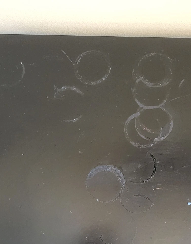 King's Brand Wood Console Sideboard Table with Drawers and Storage, Black Finish - Image 4 of 4