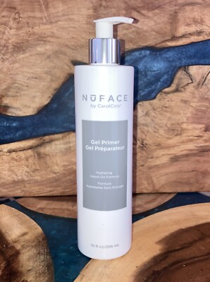 Nuface By Carolcole Gel Primer New With Pump 10 fl Oz/ 296ml New.