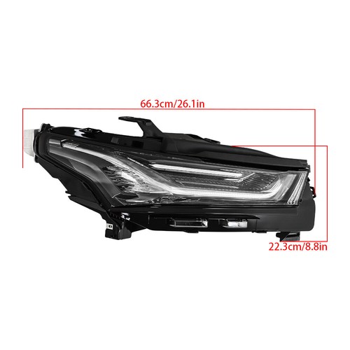 Daytime Running Fog Light Housing Projector Right For 2022-2023 Chevrolet Traver - Picture 8 of 12