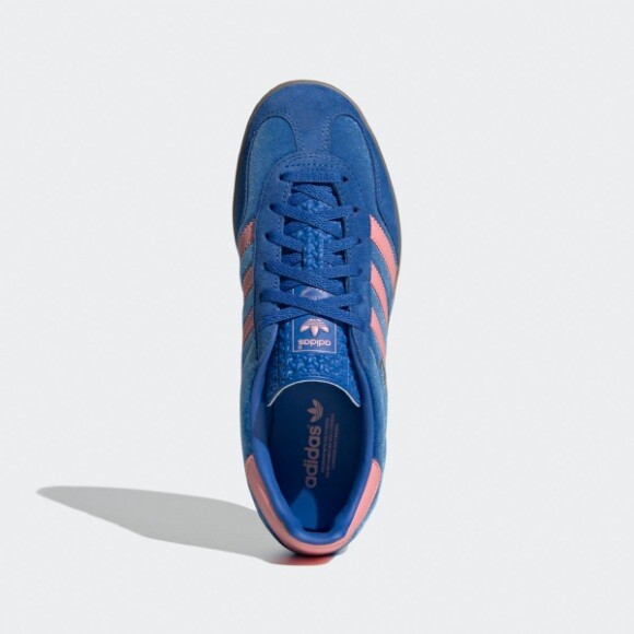 ★adidas★ gazelle indoor blue IG6785 New Adidas Women's Gazelle indoor Shoes - Blue / Semi Pink