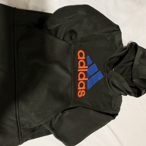 Children's Unisex Size 4 Black Adidas Hoodie Sweater - Picture 14 of 14