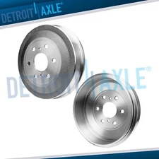Pair Rear Brake Drums for 2009 - 2013 Chevrolet Silverado 1500 GMC Sierra 1500