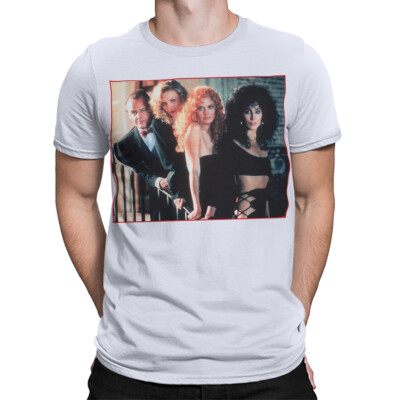 Witches of Eastwick Halloween Movie Poster T-Shirt Retro Classic Horror Tee3#HMP