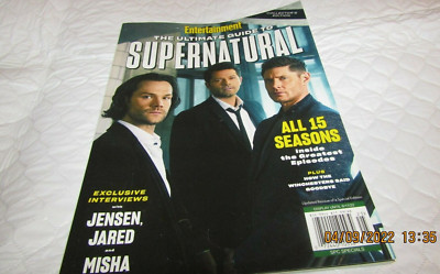 New SUPERNATURAL ULTIMATE GUIDE TO  ALL 15 SEASONS THE WINCHESTERS ENTERTAINMENT