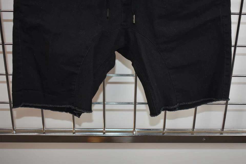 Rastrillo corto algodón sobre negro talla 28 a la venta Foto 3 de 4