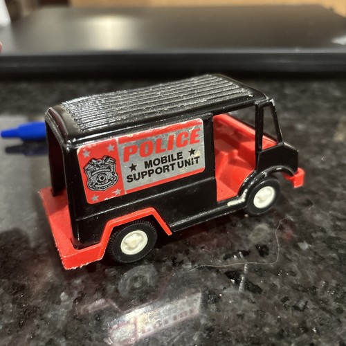 Vintage Tootsie Toy Police Mobile Support Unit Panel Truck 1970 1970s - Picture 21 of 21