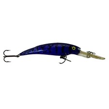 FISHER • LUHR JENSEN 4.5" POWER DIVE Fishing Lure • PURPLE SPARKLE