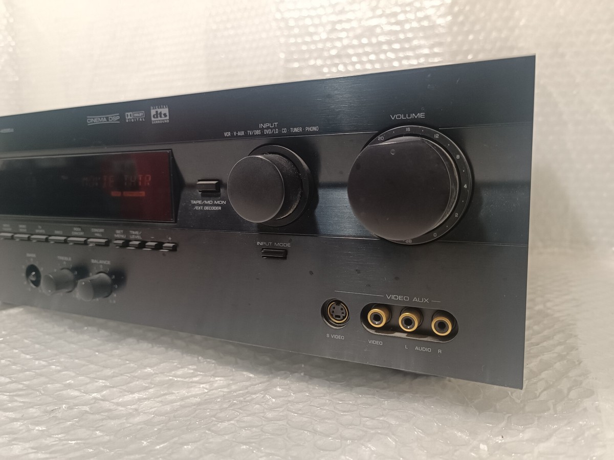 Yamaha DSP-A595A AV Amplifier Amp S-Video Coaxial Cinema DTS