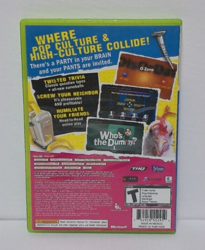 You Don't Know Jack Microsoft Xbox 360 2011 Complete with Manual CIB - Picture 2 of 4