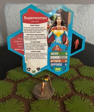 Heroscape Custom Card  Figure / Superwoman Lois Lane / DC Superhero
