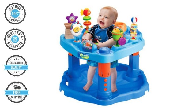 evenflo saucer activity center