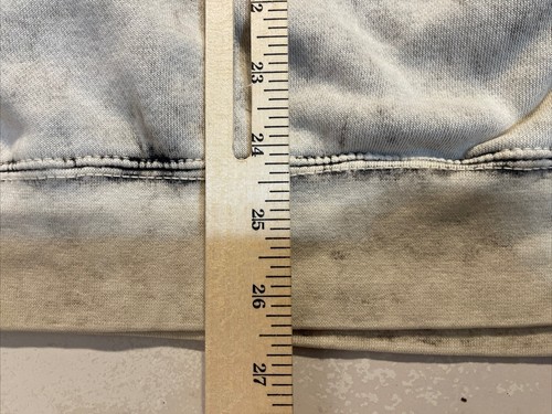 '47 BRAND VINTAGE TUBULAR Los Angeles Lakers Smoke Out Limestone Grey Sweater XL - Picture 12 of 12