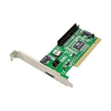 PCI To 3 Ports SATA + IDE Combo Controller Adapter Converter Card  VIA6421 Chip