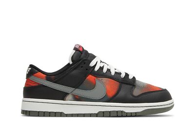 Nike Dunk Low 'Graffiti Pack - Black Red' DM0108-001 Men's Shoes