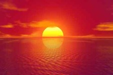 Digital Image Picture Photo Pic Wallpaper Background Sunset Red Haze 7534