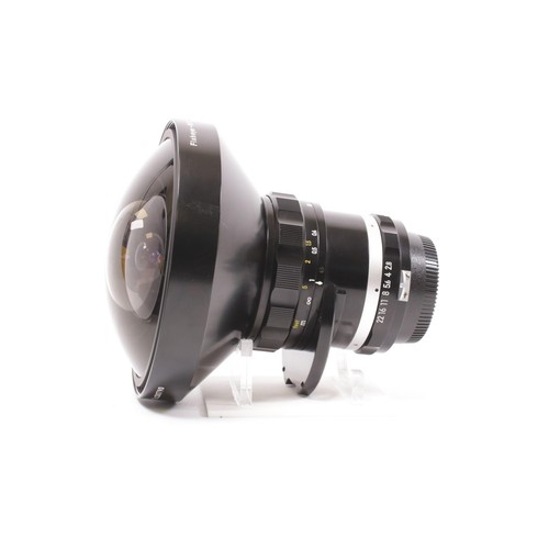 USED Nikon Nippon Kogaku 8mm F2.8 Fisheye Lens - VM 3724 TD - Picture 3 of 12