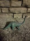 Vintage Imperial 1985 Plastic Gray Brontosaurus Dinosaur Toy - Grey Dino