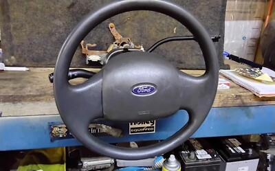 1997-FORD ECONOLINE VAN Steering Column TILT Over Drive Button SOME DAMAGE 