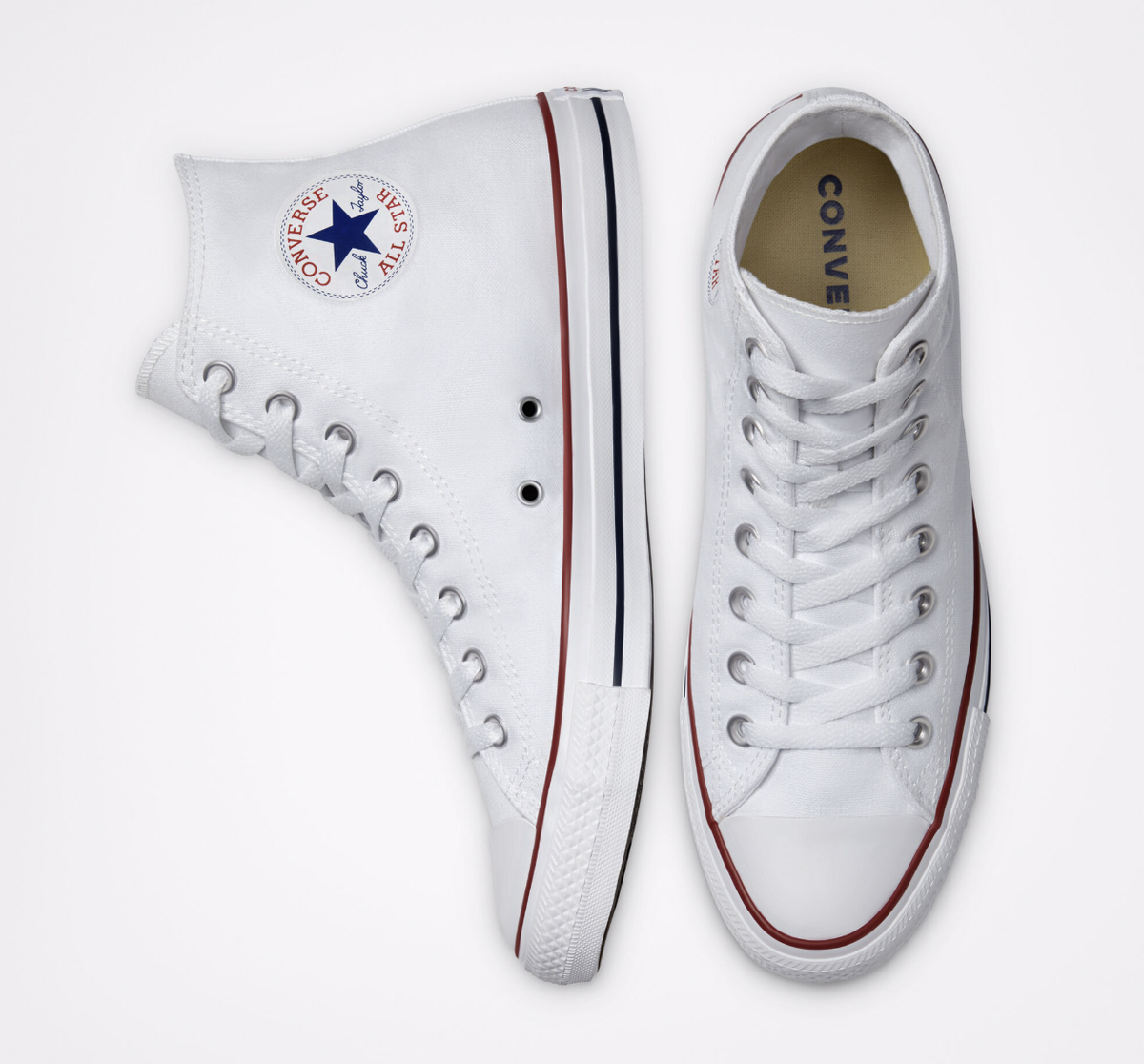 靴 CONVERSE All Star UNBLEACH WHITE 2001 Converse Shoes Chuck Taylor All Star Hi White Sneakers