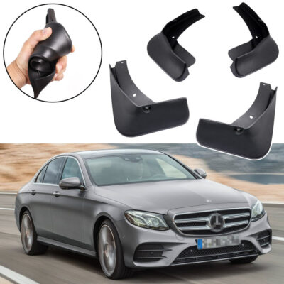 Car Mud Flaps Splash Guard Mudguard Fender for Mercedes E-Class AMG Line 2017-Up