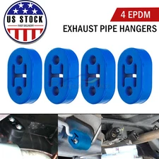 (4) Car Polyurethane Rubber Exhaust Tail Pipe Mount Bracket Hanger Insulator