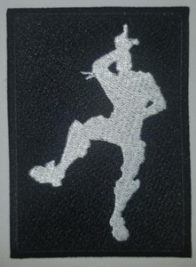 Loser L Dance Iron On Patch Battle Royale Victory Not digital code