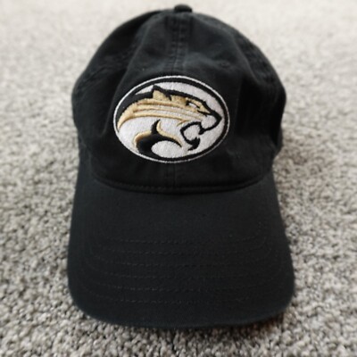 Simons Cougars Hat Mens Black Adjustable Strap Back Baseball Cap Kentucky School