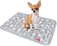 Dog Crate Mat Soft Dog Bed Mat Machine Washable Kennel Pad Anti-Slip 21"x14"