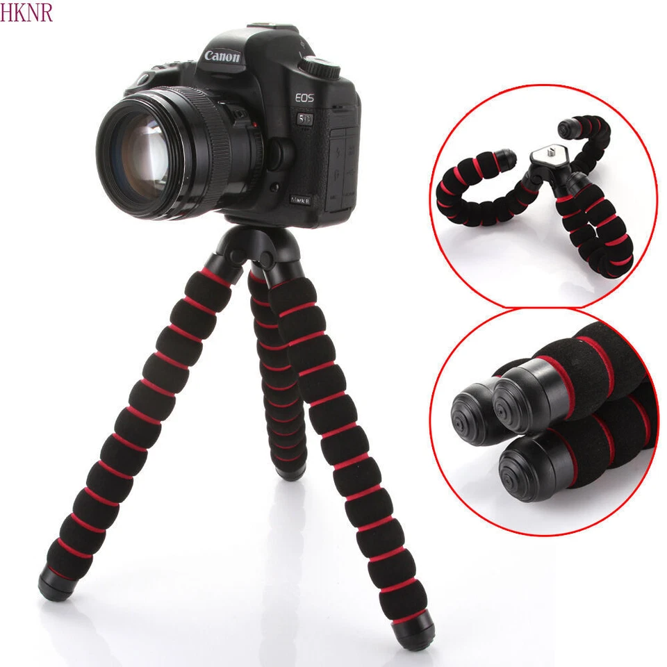 High Quality 5KG Octopus Flexible Tripod Stand For Gopro Hero Phone Canon Nikon  - Image 2 of 4